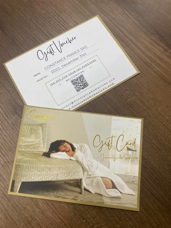 Gift Card - Gold foil
