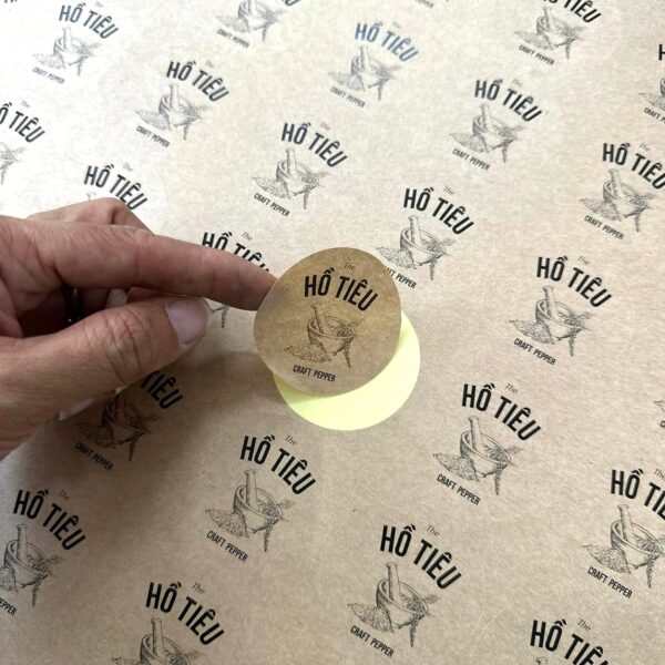 Label - Circle cut - Image 2