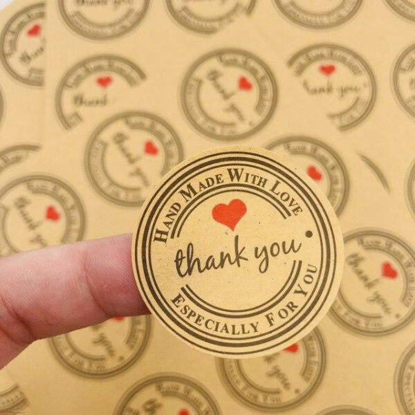 Label - Circle cut - Image 3